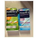 Lot of Monistat 1 Day/3 Day Treatment