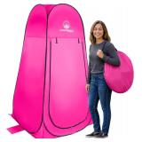 Wakeman PopUp Privacy Tent 3.3x3.3x6.2': Pink