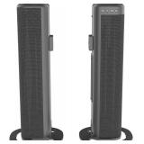 TOVZAIX 100W Bluetooth Soundbar: Titanium Grey