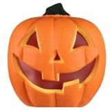 Happy Halloween Light Up Pumpkin