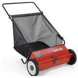 Garvee 26' Push Lawn Sweeper: Red