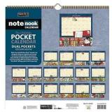 WellsStreet by Lang Note Nook Pocket Calendar