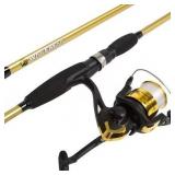 Wakeman Rod & Reel Spinning Combo: Gold