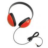 Califone Listening First Stereo Headphones: Red