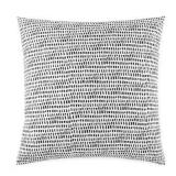 Loom+Forge Zenith Euro Sham: Charcoal, 26x26'