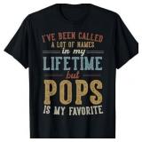 Pops Is My Favorite Name Unisex T-Shirt: Sm