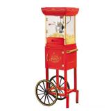 Nostalgia 48' 10-Cup Popcorn Machine: Red