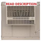 3300CFM 2-Speed Window Evap Cooler w/Remote