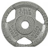 Lot of 4 Fitvids 1' Cast Iron Weight Plates
