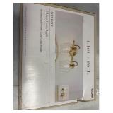 Merritt 14.75' 2-Light Brushed Gold Vanity Light