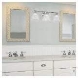 allen+roth Presli 22' 3-Light Chrome LED Vanity
