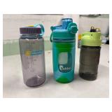 Lot of water bottles