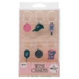 NPW Pickleball Wine Charms