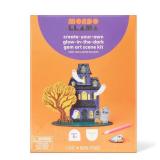 Lot of 3 Halloween Glow Gem Art Kit: Haunted House