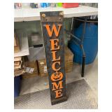 Halloween Welcome Sign
