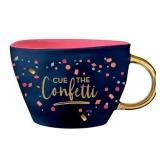 Lot of 2 Faithworks Heartfelt Mug: Confetti