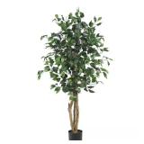 4' Artificial Ficus Silk Tree
