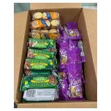 Lot of PB Crackers, Granola Bars & Trail Mix