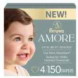 Amore by Pampers Diapers Size 4: 150ct