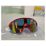UV Sunglasses: Red
