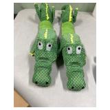 Lot of 2 WOWBALA Stretchable Crocodile Dog Toy