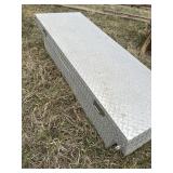 Aluminum toolbox no key inside bed width 52ï¿½x14ï¿½