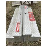 Pair of craftsman side mount truck boxes latch