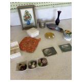 Flower picture, and other miscellaneous items