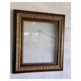 Antique picture frame w/glass 24x28