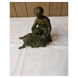 Heavy metal last statue 7'