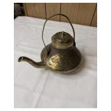 Brass tea pot