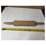 Vintage wooden rolling pin