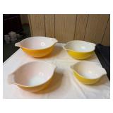 Vtg Pyrex Daisy Sunflower Cinderella Nesting Bowl