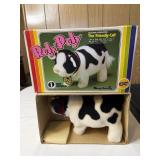 Roly-poly calf in box