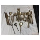 Vtg plated and other flatware