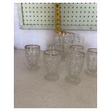 Pitcher and glasses