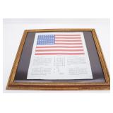 Blood Chit WWll in frame