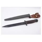 US Defense Pattern 17 Bayonet W/ Scabbard