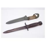 Arsenal Torino M16 Bayonet W/ Scabbard