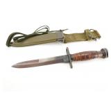 Japanese Made US M4 Bayonet W/ Scabbard