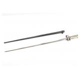 Remington/ Berthier 1907/15 Bayonet W/ Scabbard