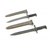 Misc Brands 1903 Bayonet W/ Scabbard Lot of 2