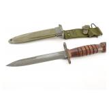Aerial US M4 Bayonet W/ Scabbard
