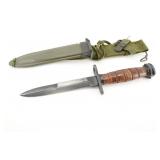 Japanese Made US M4 Bayonet W/ Scabbard