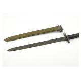 Union Fork & Hoe M1 Garand Bayonet W/ Scabbard
