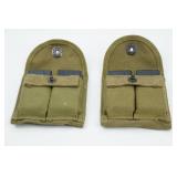 Us Military 20 Round M1 Carbine Mags in Pouch .30