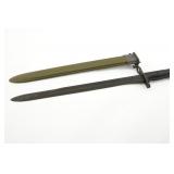 Union Fork & Hoe M1 Garand Bayonet W/ Scabbard
