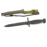 Gen Cut US M7 Bayonet W/ Scabbard