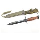 S.A.B. US M4 Bayonet W/ Scabbard