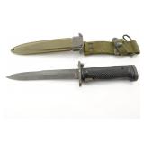 Aerial US M5 Bayonet W/ Scabbard